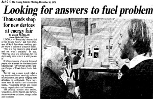 "Looking for Answers to Fuel Problems"