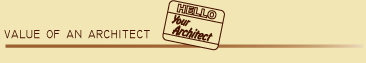 Value of an Architect